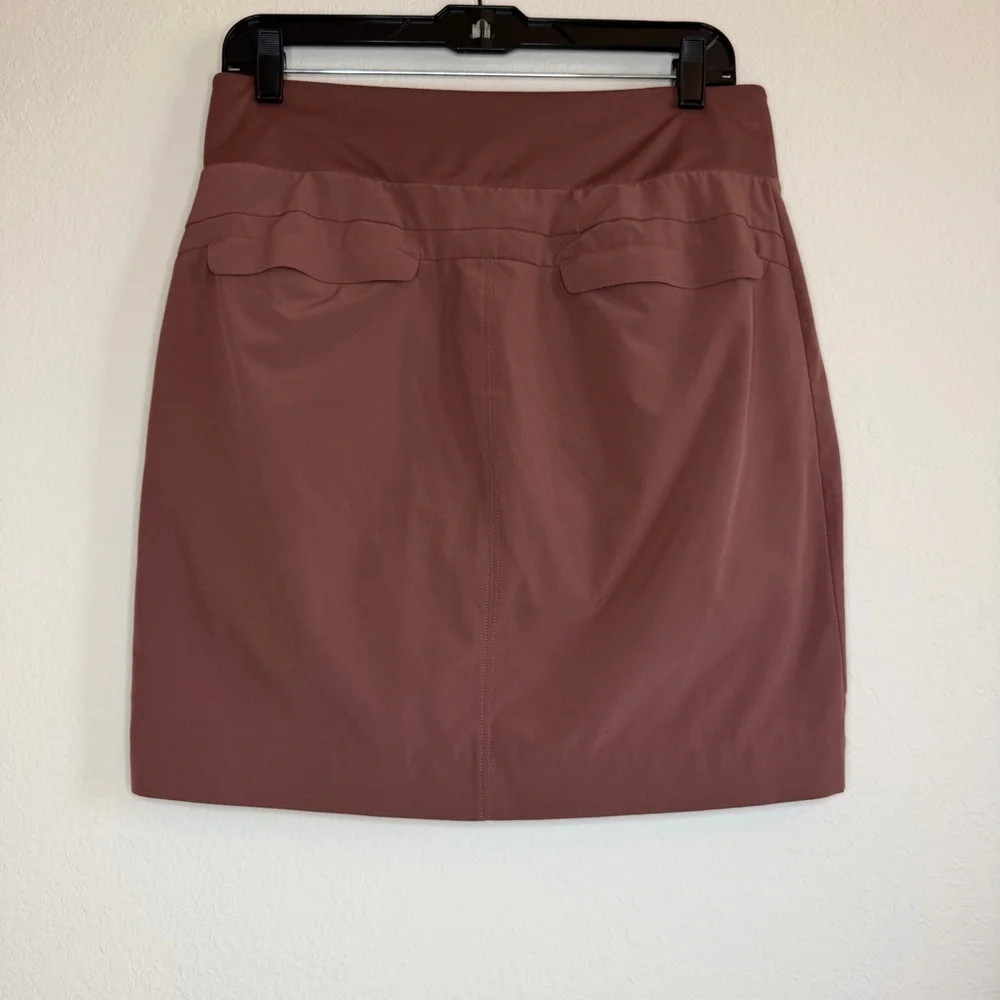 Athleta Soho Skort in Dusty Rose Brown size 8 Tall - Picture 4 of 11